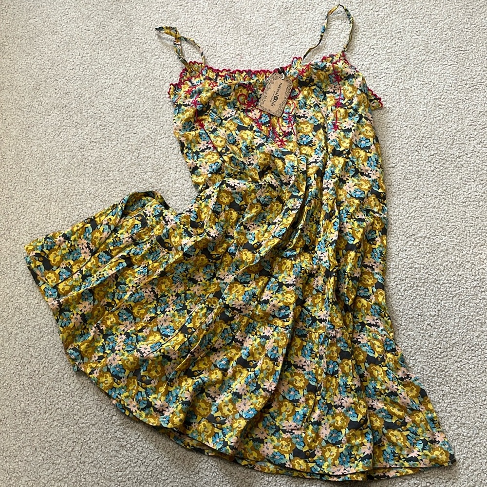 Natural Life Boho Beach Dress M NWT